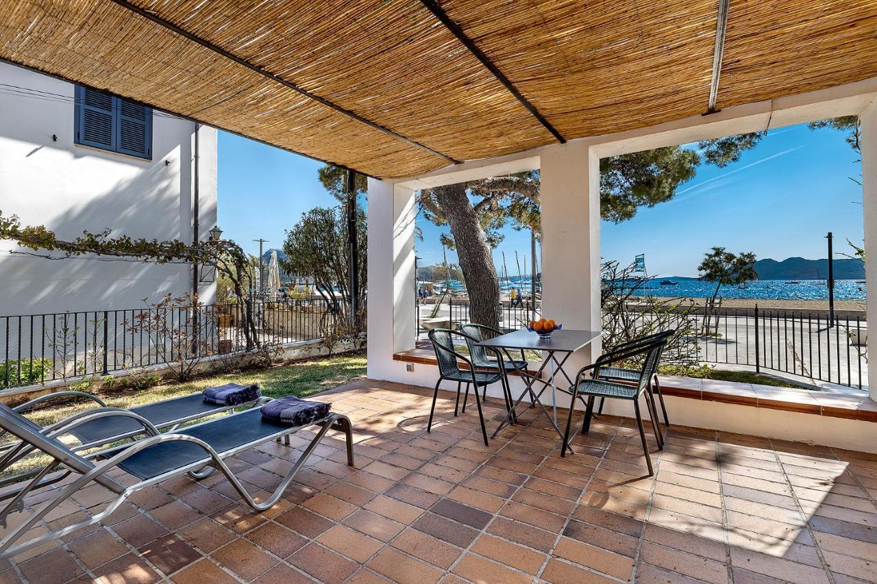 La Gola Apartment, First-Line Beachfront, Newly Refurbished Port de Pollença Exteriér fotografie