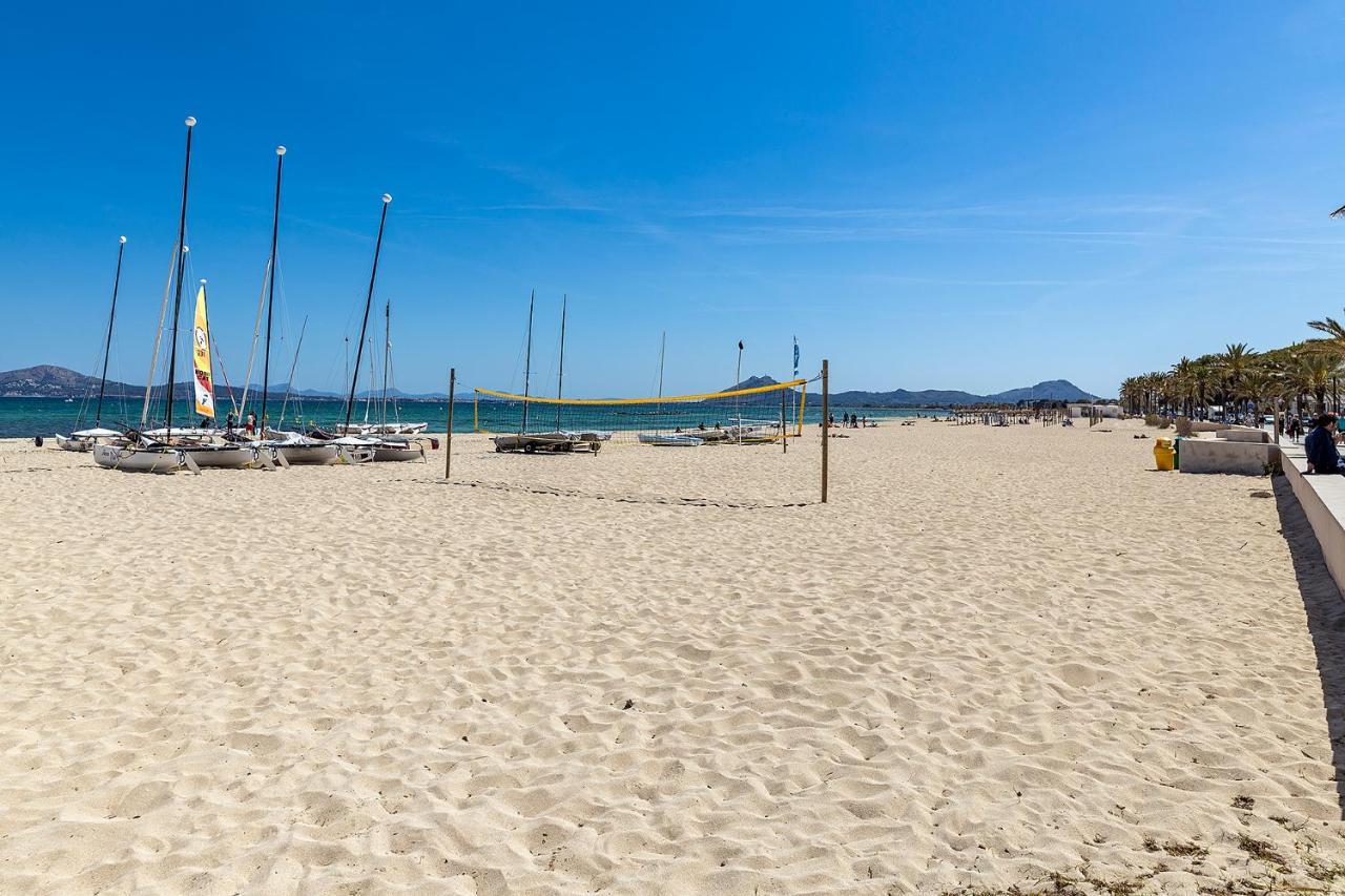 La Gola Apartment, First-Line Beachfront, Newly Refurbished Port de Pollença Exteriér fotografie